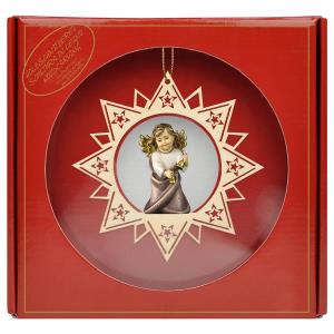 Heart Angel with bells - Stars Star + Gift box