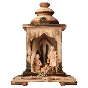 MO Farmer Nativity Pine Set 5 Pieces