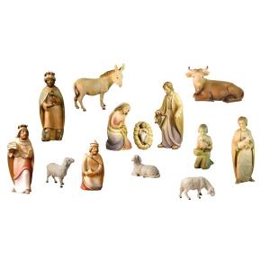 Nativity Scene Rudolf 13 pieces