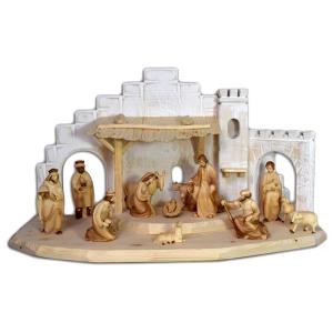 Nativity Scene nat_white + Rudolf 13pieces