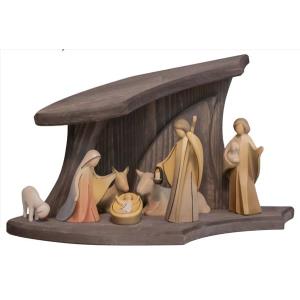 Gray Design family stable with Aram crib figures 8 pcs