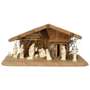 Stalla + 14 Figure Presepe Kalédos