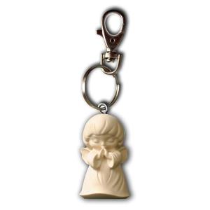 Angel moon praying keychain