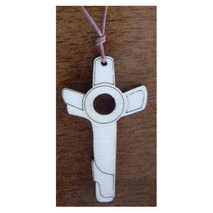 Mini Bergkreuz Laser + Kordelband