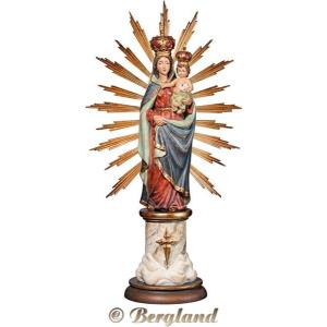 Our Lady of the Pillar with ray-corona