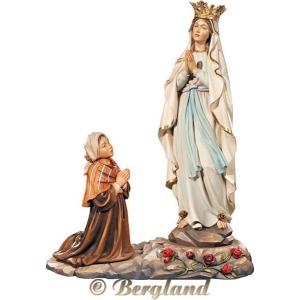 Gruppo apparizione di Lourdes con corona
