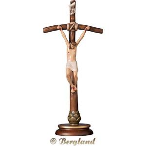 Pope John Paul II crucifix on pedestal