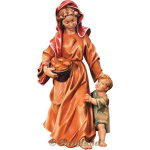 Pastorella con bambino