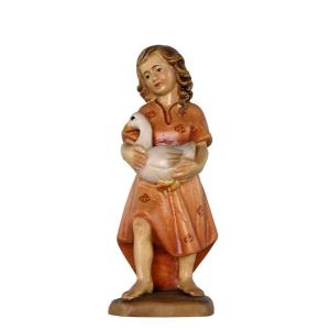 Pastorella con oca p.barocco