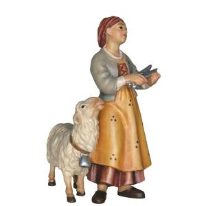 Shepherdess with shears n.b.