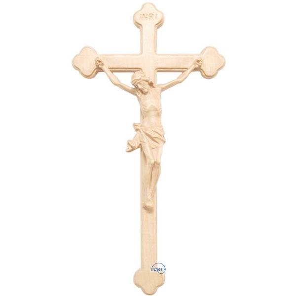 Shamrock crucifix - natural