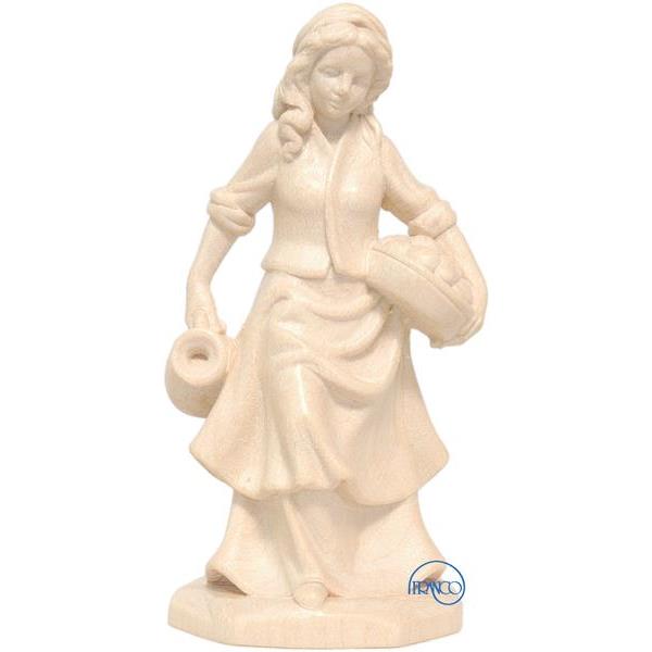 Shepherdess with jug and bread - natural