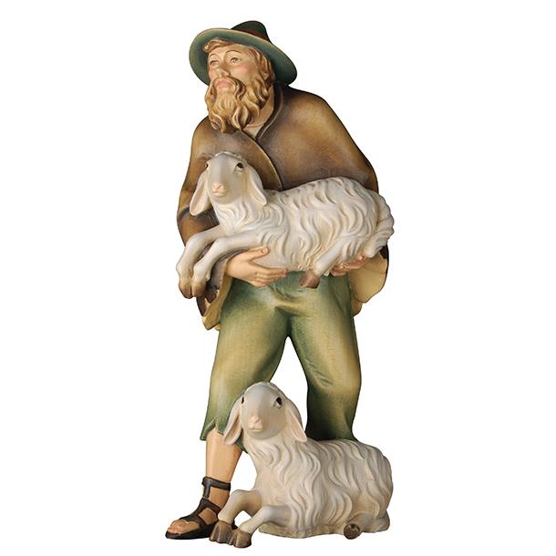 Heardsman with Sheep - color