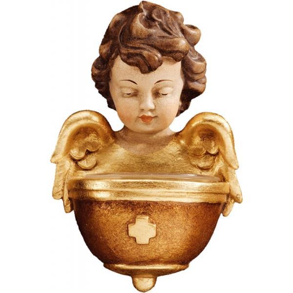Angel with holy water-basin - antique