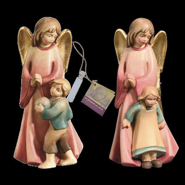 Guardian angel with boy - color