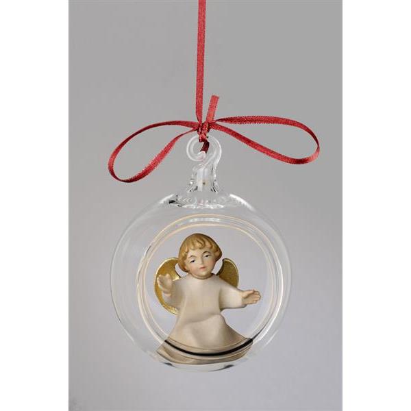 Angel in glass ball - benediction - color