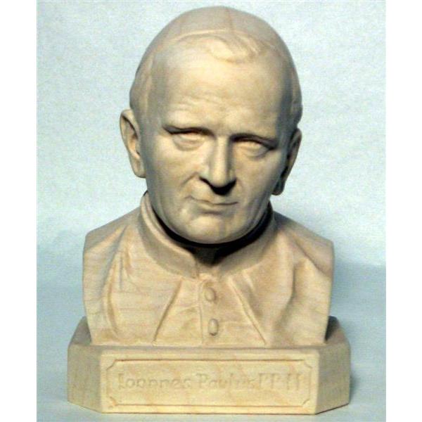 Pope Joh. Paul II. - bust - natural