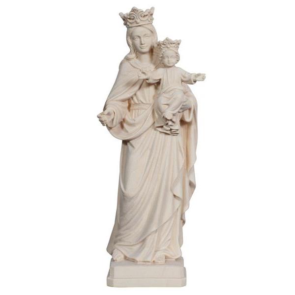Madonna with child and crown - natural