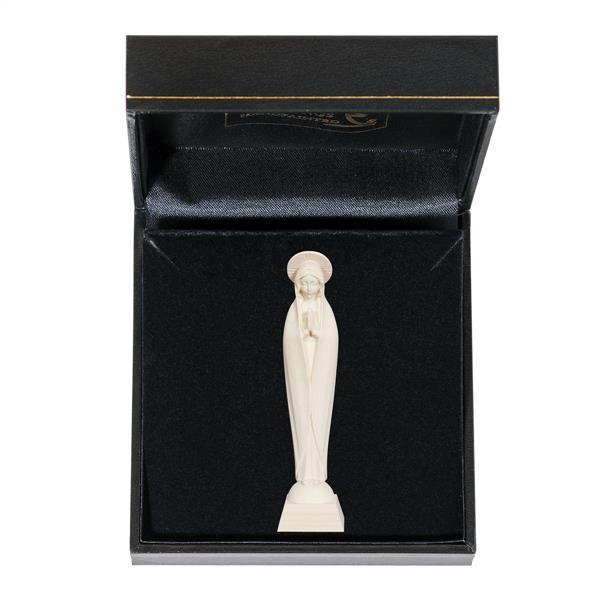 Our Lady of Fatima modern style with case - natural