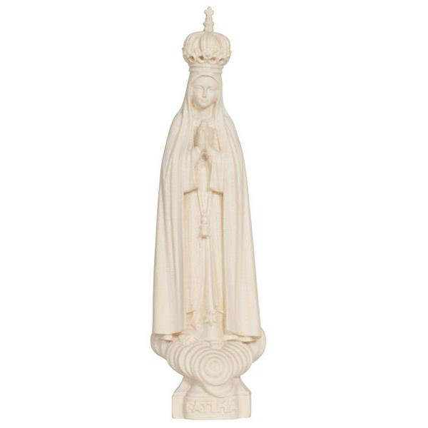 Our Lady of Fátima with crown - natural