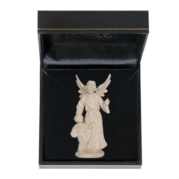 Guardian angel with boy with case - natural