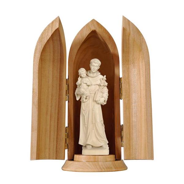 St. Anthony with Child in niche - natural