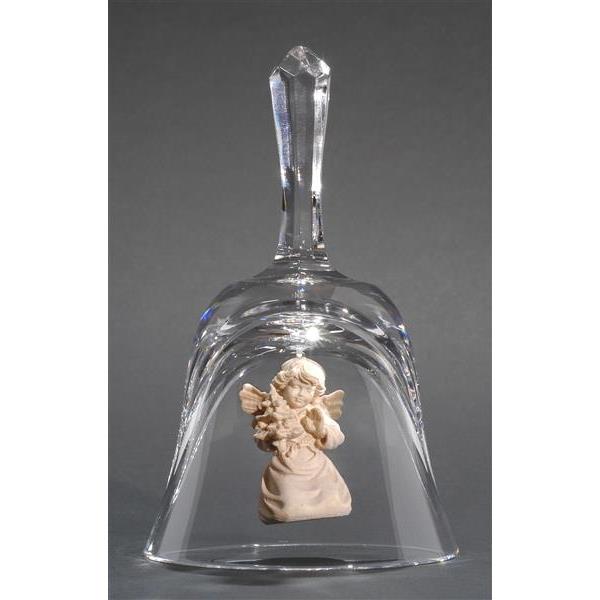 Crystal bell with Bell angel tree - natural