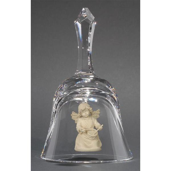 Crystal bell with Bell angel drum - natural