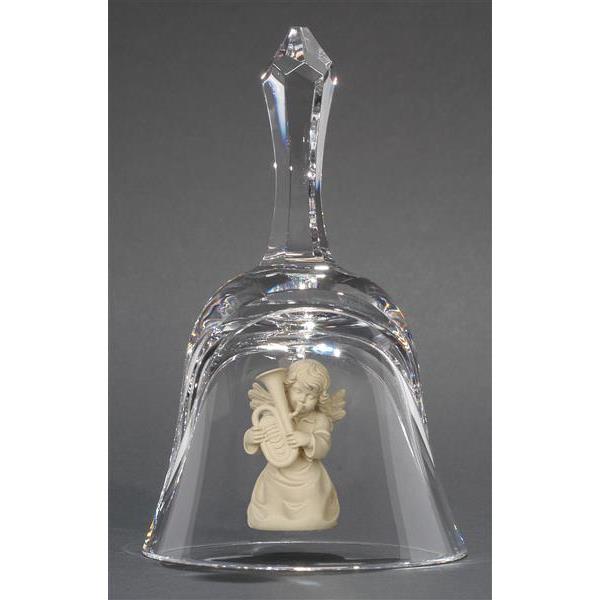 Crystal bell with Bell angel tuba - natural