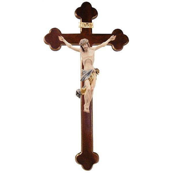 Corpus Benedict with cross baroque - color