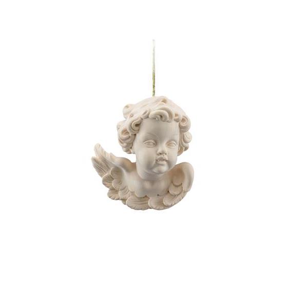 Cherub left with gold cordel - natural