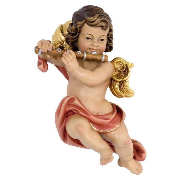 Baroque Putto with Recorder - natural