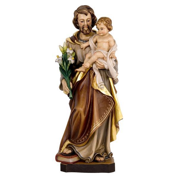 Saint Joseph with Child and Lily - natural