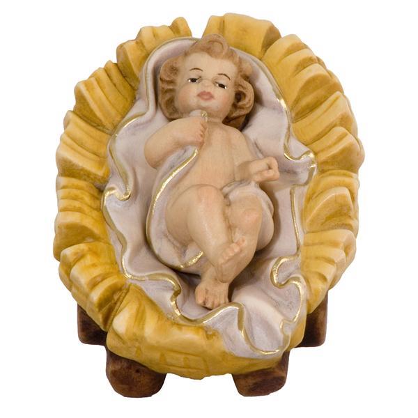 Baby Jesus in Manger - natural