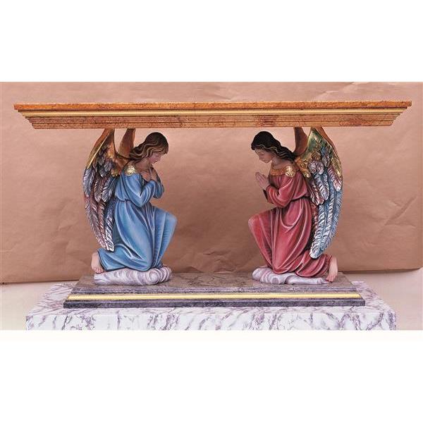 Altar with praying angels - Fiberglass Color