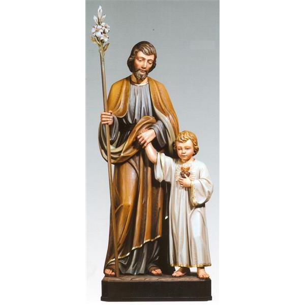 St.Joseph and Child Jesus - Fiberglass Color