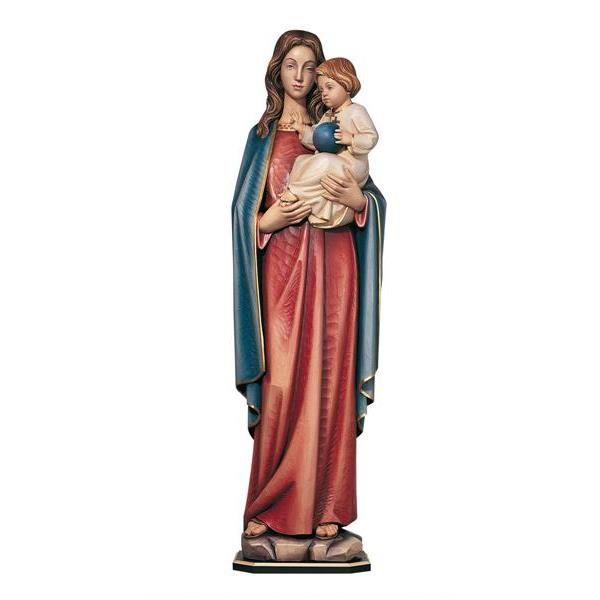 Our lady with child - Fiberglass Color