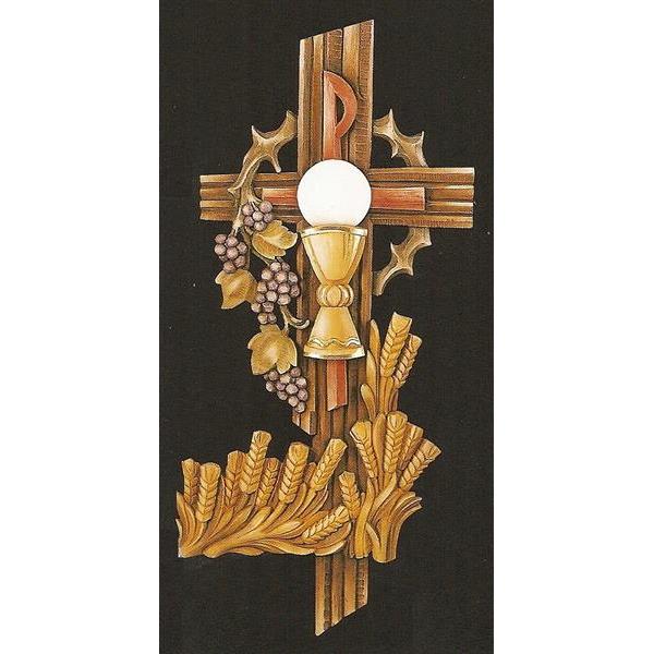 Eucharistic Symbol - Fiberglass Color