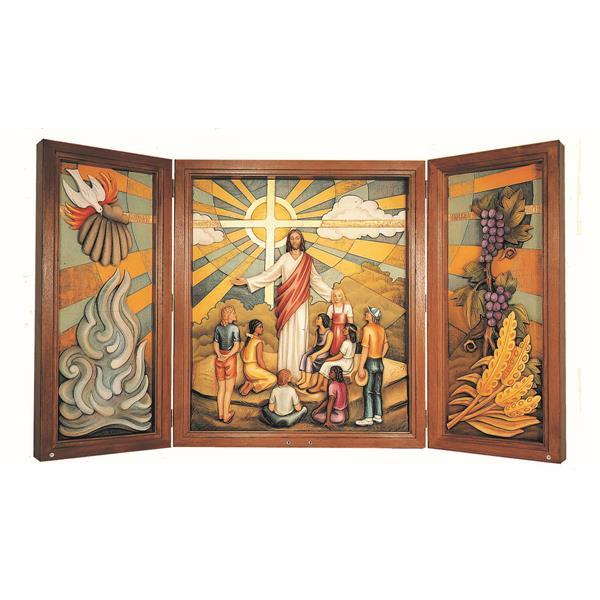 Jesus with children 180x113 - Fiberglass Color