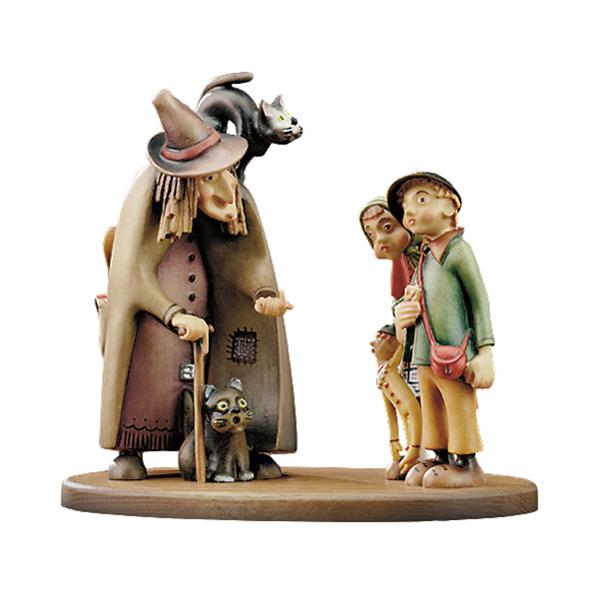 Haensel & Gretel (with pedestal) - color
