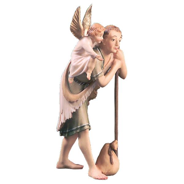 Shepherd with whispering angel - color