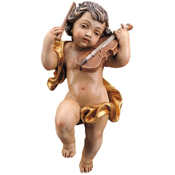 Angel with violin 12.99 inch - antique