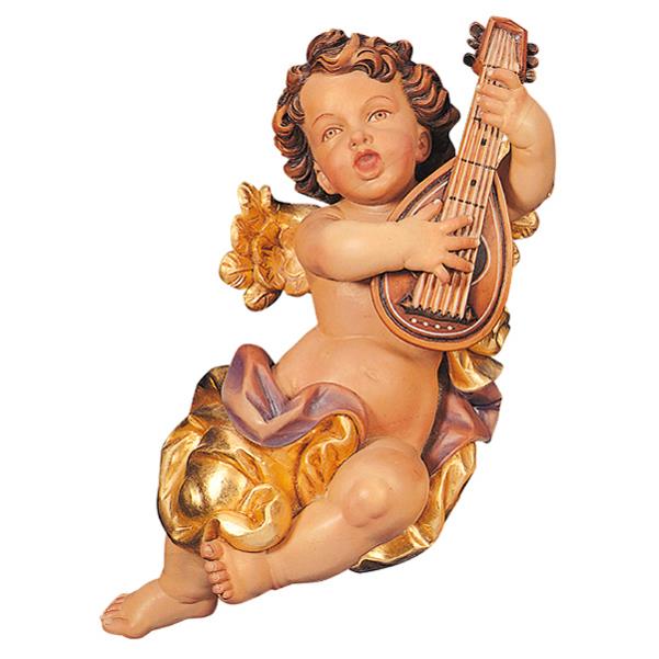 Angel with mandolin 22.05 inch - color