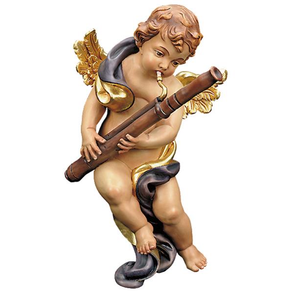 Angel with bassoon 22.05 inch - color