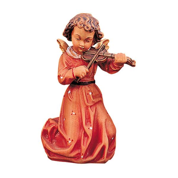 Angel kneeling with violin 5.12 inch - color