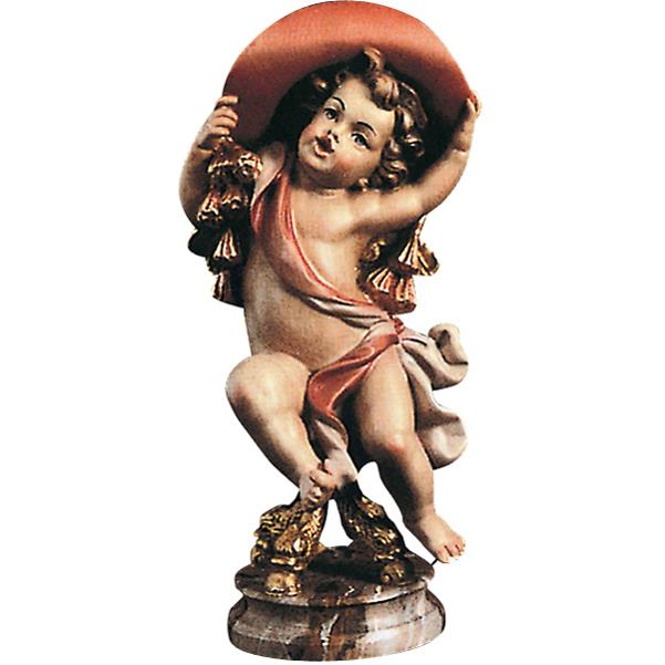 Cardinal angel with stool 11.81 inch - color