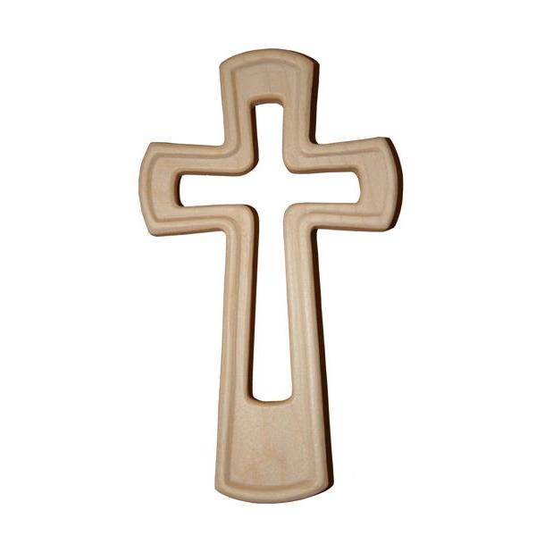 Kreuz stilisiert durchbrochen - natural