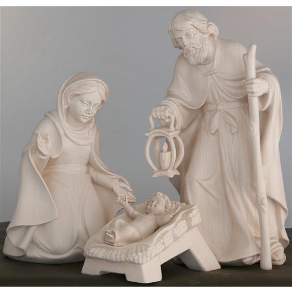 Holy Family for Bethlehem crib - natural