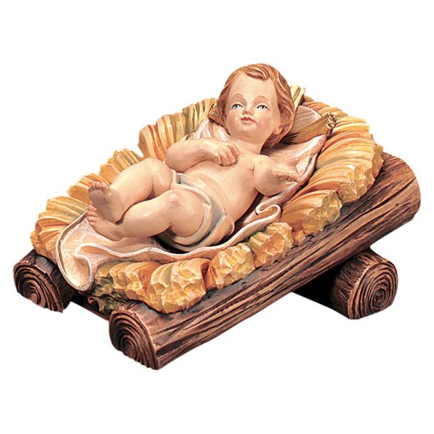 The Infant Jesus with cradle - color