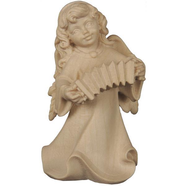 Alpine  Angel with accordion - natural